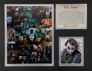 The Joker Mosaic 11x14 Matted Print