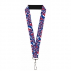 Grateful Dead Stealie Lanyard