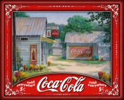 Coca Cola- Springtime Serenity 500 Piece Puzzle