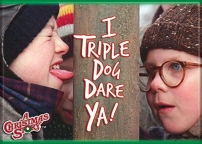A Christmas Story- Triple Dog Dare Magnet