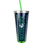 Harry Potter Slytherin 24 oz. Stainless Steel Cup with Straw