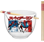 Spider-Man Ramen Bowl w/ Chopsticks