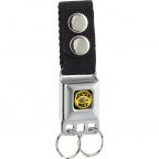 Super Bee Logo Seatbelt Keychain