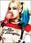 Suicide Squad Harley Bubble Magnet