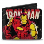 Classic Iron Man Bi-Fold Wallet