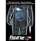 Friday The 13th Movie Poster Magnet