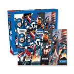 Captain America Timeline 1000 Piece Puzzle