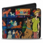 Scooby Doo & Shaggy Scenes Bi-Fold Wallet