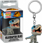 Jurassic World Dominion- Velociraptor (Blue) Pop! Keychain