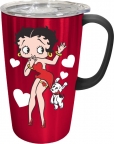Betty Boop Stainless Steel Travel Mug + Handle