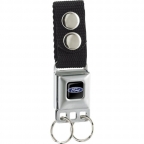 Ford Oval Logo Seatbelt Keychain