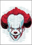 IT 2 Pennywise on Words Magnet