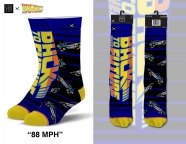 Back to the Future- 88 MPH Socks
