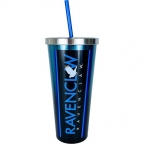 Harry Potter Ravenclaw 24 oz. Stainless Steel Cup with Straw