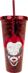 IT- Pennywise Foil Cup w/ Straw