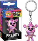 Five Nights at Freddy's- Freddy (Tie Dye) Pop! Keychain