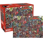 Deadpool Collage 3000 Piece Puzzle