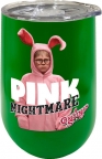 A Christmas Story- Pink Nightmare Stainless Steel Wine Tumbler