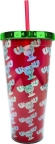 National Lampoon's Christmas Vacation- Marty Moose Foil Cup w/ Straw