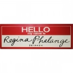 Friends- Regina Phalange Desk Sign