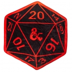 Dungeons & Dragon Dice Shaped Throw