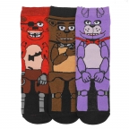 Five Nights at Freddy's Youth Socks 3 Pack