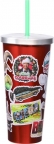 National Lampoon's Christmas Vacation Stainless Steel Cup + Straw