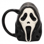 Ghost Face Sculpted Mug