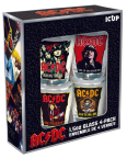 AC/DC 4 Shot Glass Set