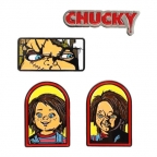 Chucky Lapel Pin Set (4)