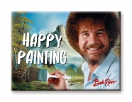 Bob Ross- Happy Painting Magnet