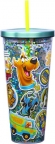 Scooby Doo 32 oz. Glitter Cup + Straw