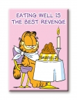 Garfield- Eat Well Magnet