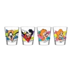 A Goofy Movie Shot Glass Set (4-Pack)