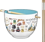 Harry Potter Icons Ramen Bowl + Chopsticks