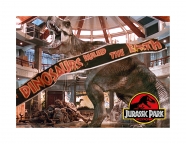 Jurassic Park T-Rex Magnet