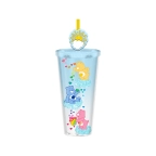 Care Bears Sun Shower Glitter 24oz Plastic Cold Cup