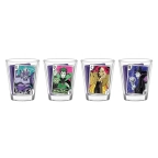 Disney Villains Cards Shot Glass Set (4-Pack)