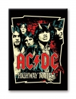 AC/DC- Highway to Hell Art Magnet