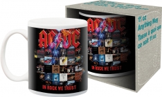 AC/DC- In Rock We Trust 11 oz Mug