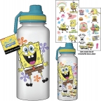 Spongebob Water Bottle w/ Stickers
