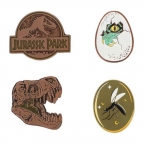 Jurassic Park Lapel Pin Set (4)