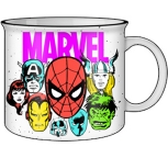 Marvel Retro Faces Camper Mug