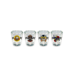 Guns N' Roses Shot Glass Set (4-Pack)