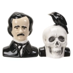 Edgar Allen Poe Salt & Pepper Shaker Set