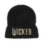 Wicked Fuzzy Black Beanie