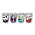 Nightmare Before Christmas Jack Bone Face 4pc Gel Shot Glass Set