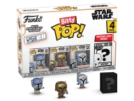 Star Wars: The Mandalorian- Heavy Infantry Mandalorian Bitty Pop! 4-Pack