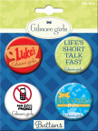 Gilmore Girls Button 4-Pack