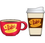 Gilmore Girls- Luke's Diner Salt & Pepper Shaker Set